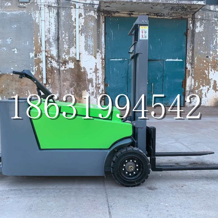 屏边苗族自治县小型电动叉车1吨2吨步行站驾式电瓶堆高充电装卸车液压升降车铲车